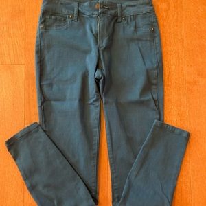 Maurices, Teal Skinny Jeans, Size Small